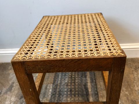 Cane stool — side view
